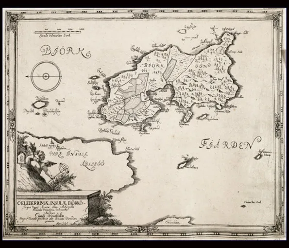 karta från 1600-talet