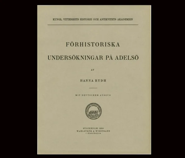 Omslag till en arkeologisk rapport