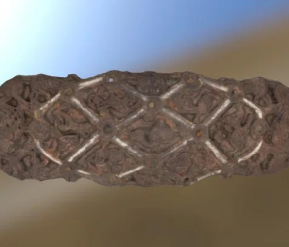 Spännet från ett bälte