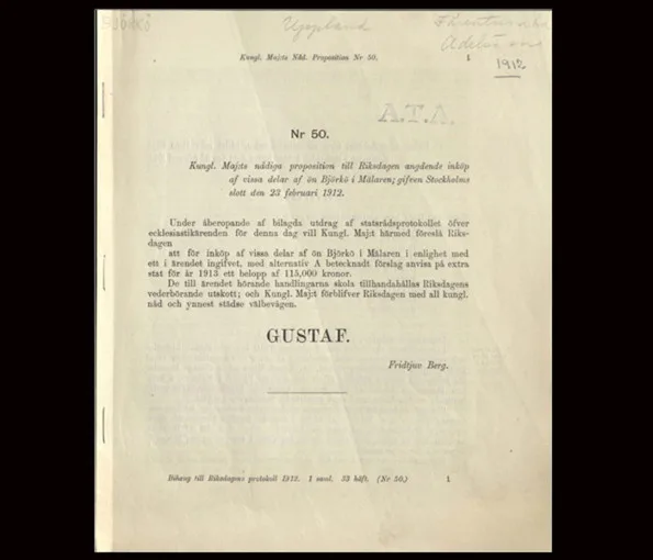 Omslag till en arkeologisk rapport