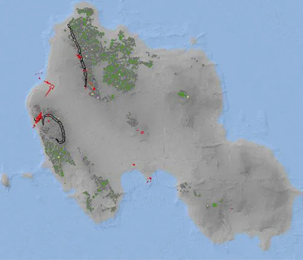 karta skapad på datorn